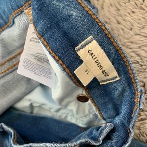 Madewell button fly Cali-Demi Jeans